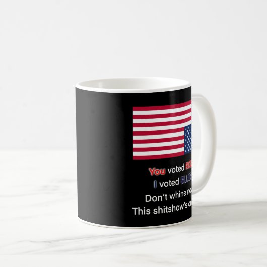 Passive-aggressive coffee mug コーヒーマグカップ (正面右)