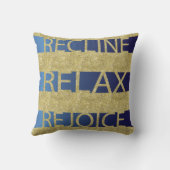 Passover 16/16"枕"RRR Gld/青" クッション (裏面)