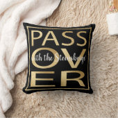 Passover 16 x 16ピローパスーバークラシック金ゴールド クッション (ブランケット)