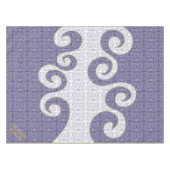 Passover 52/70」テーブルクロス「Passoverペイズリー海」 テーブルクロス (正面(横))