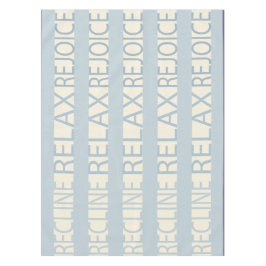 Passover 52/70」テーブルクロス「RRRブルー/クリーム テーブルクロス