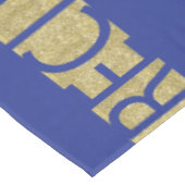 Passover 52/70」テーブルクロス「RRRブルー/金ゴールド」 テーブルクロス (アングル)