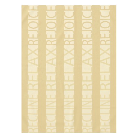 Passover 52/70」テーブルクロス「RRR/Tans」 テーブルクロス (正面)