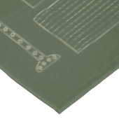 Passover 60/104テーブルクロス「Passover Wine & Matza」 テーブルクロス (アングル)