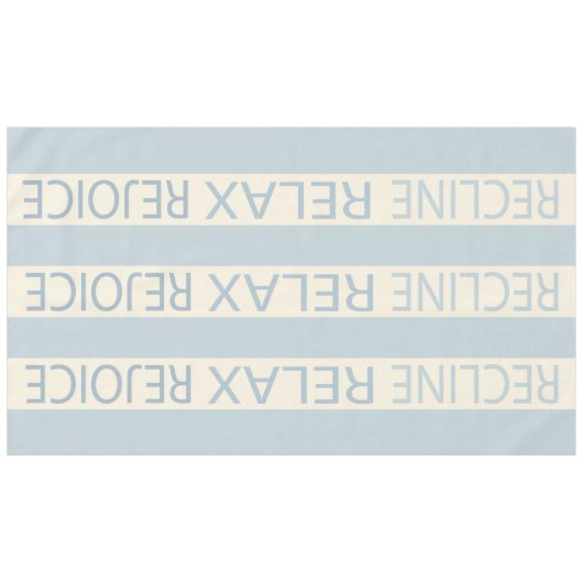 Passover 60/104 Tablecloth "Passover RRR/Lt Blue" テーブルクロス (正面(横))