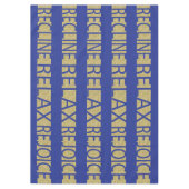 Passover 60/84インチTableloth Passover R & R Bl/Gld テーブルクロス (正面)