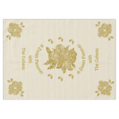 Passover 60/84」テーブルクロス「パーソナライズされたSeder」 テーブルクロス (正面(横))