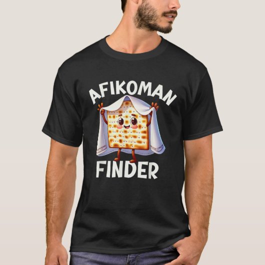 Passover Afikoman Finder Afikoman Hunter Jewish Pe Tシャツ (正面)