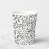 Passover Black and White Paper cup 紙コップ (右)