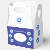 PASSOVER Blue Star of David NAME Navy フェイバーボックス (見開き)