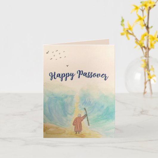 passover cards カード (黄色い花)