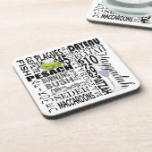 Passover Coasters "Dayenu" コースター (左側)