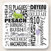Passover Coasters "Dayenu" コースター (正面)