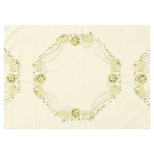 Passover Decorated テーブルクロス (正面(横))