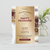 Passover Event Flyer Template 招待状 (スタンド正面)