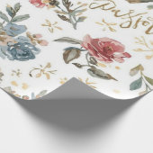 "Passover" floral Wrapping Paper ラッピングペーパー (角)