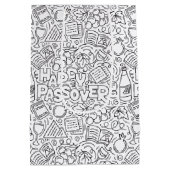 Passover Gift Bag ミディアムペーパーバッグ (裏面)