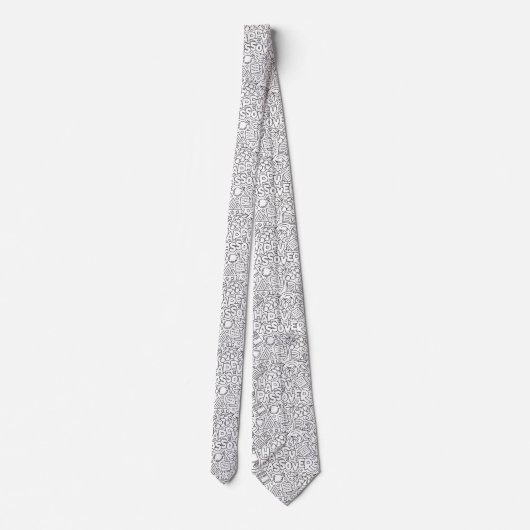 Passover Gift Tie ネクタイ (裏面)