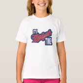 Passover "It's Matzah Time"ガールのTシャツ Tシャツ (正面)