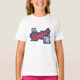 Passover "It's Matzah Time"ガールのTシャツ Tシャツ