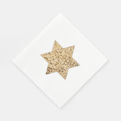 Passover Matzah Bread Star of David スタンダードランチョンナプキン (角)