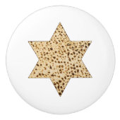 Passover Matzah Bread Star of David セラミックノブ (正面)