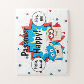 Passover Matzah Super Heroes ジグソーパズル (縦)