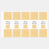Passover Matzo Stickers 4Sarah ラベル (シート)