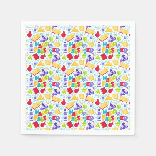 Passover Paper Napkin スタンダードカクテルナプキン (正面)