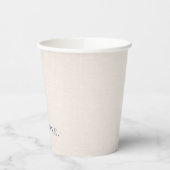 Passover Seder Modern Linen Disposable Cup  紙コップ (左)