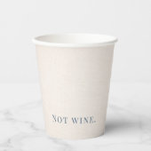 Passover Seder Modern Linen Disposable Cup 紙コップ (正面)
