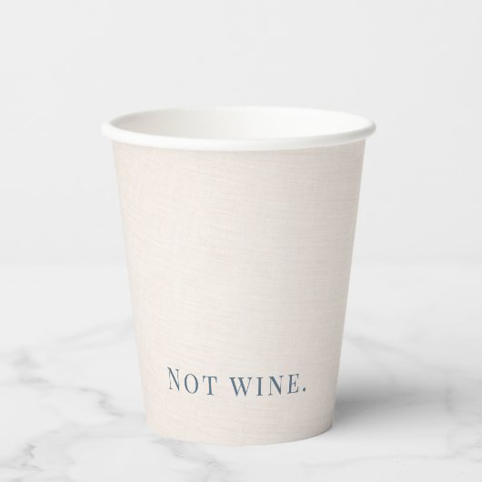 Passover Seder Modern Linen Disposable Cup  紙コップ (正面)