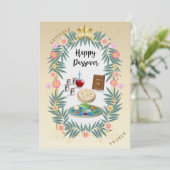 Passover Seder Pesach Jewish Holiday 招待状 (スタンド正面)