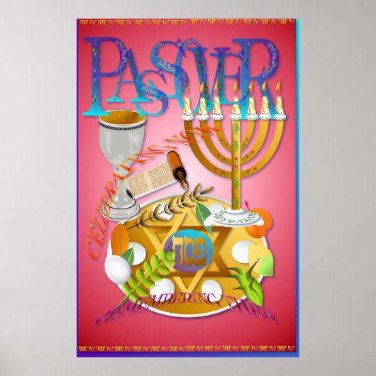 Passover Seder Posters ポスター (正面)