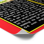 Passover Storyポスター20" x 24"マット仕上げ ポスター (角)