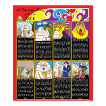Passover Storyポスター20" x 24"マット仕上げ