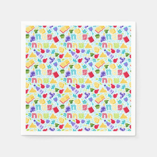 Passover Table Napkins スタンダードカクテルナプキン (正面)