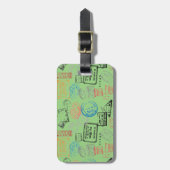 Passportスタンプ荷物タグ ラゲッジタグ (正面縦)