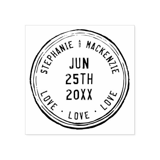 Passportトラベカスタムルパーソナライズされたの名結婚前 ラバースタンプ (インプリント)