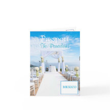 Passport招待状カード|5.6" x 4