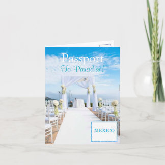 Passport招待状カード|5.6" x 4 招待状