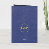 Passport結婚式招待状セット カード (裏面)