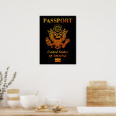 PASSPORT（米国） ポスター (キッチン)