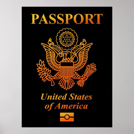 PASSPORT（米国） ポスター (正面)