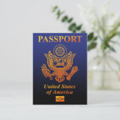 PASSPORT（米国） ポストカード (スタンド正面)