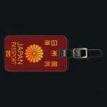 PASSPORT(JAPAN) ラゲッジタグ<br><div class="desc">PASSPORT JAPAN. これを着ただけで君も日本人になれる。</div>