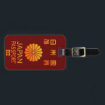 PASSPORT(JAPAN) ラゲッジタグ<br><div class="desc">PASSPORT JAPAN. これを着ただけで君も日本人になれる。</div>
