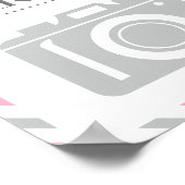 Passport Photo Booth Airplane Travel Party Theme ポスター (角)