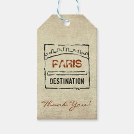 Passport Stampギフトラベル ギフトタグ