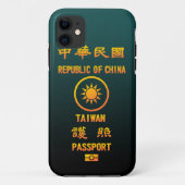 PASSPORT(TAIWAN) Case-Mate iPhoneケース (裏面)